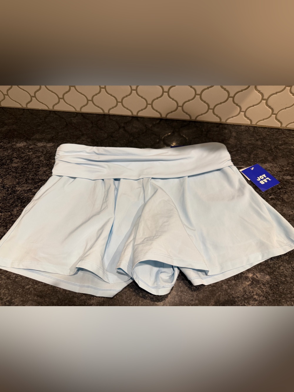 JoyLab Pale Blue Athletic Skort Shorts
